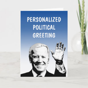 Personalized Political Greeting Card