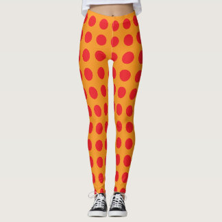Personalized Polka Dot Leggings
