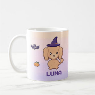 Personalized Poodle Halloween Mug