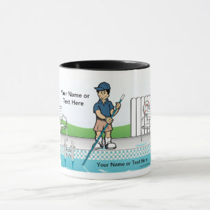 Personalized Pool Cleaner - Male Cartoon Mug