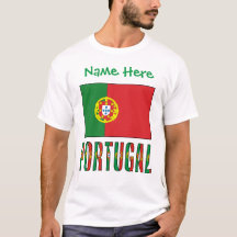 Personalized Portugal Flag Heritage Men’s