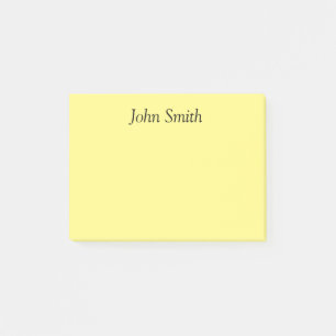 Personalized  post-it notes
