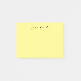 Personalized post-it notes