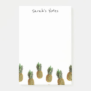 Personalized Post-it® notes for pineapple lover