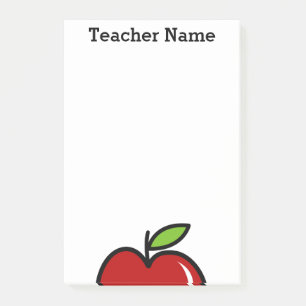 Personalized Post-it® notes for teachers