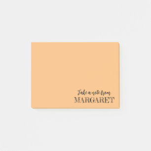 Personalized Post-it® notes in custom colours