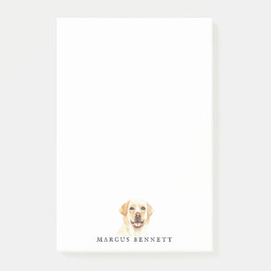 Personalized Post It Notes   Labrador Retriever