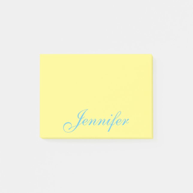 Personalized Post it Sticky Notes (Front)