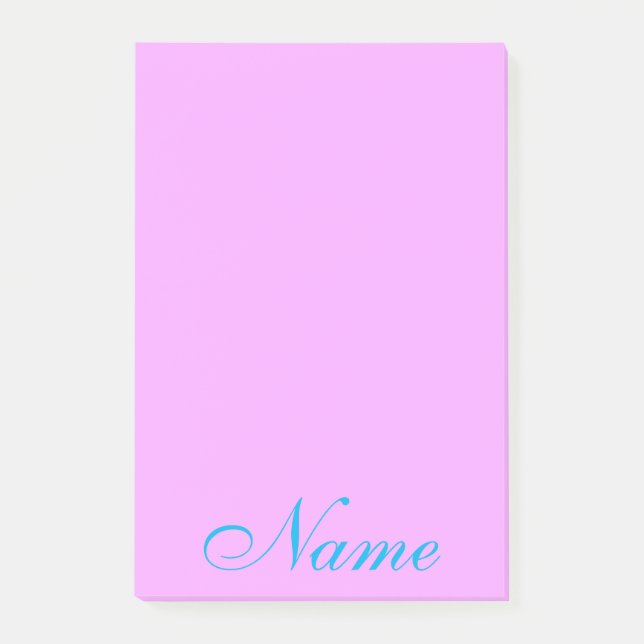 Personalized Post it Sticky Notes (Front)