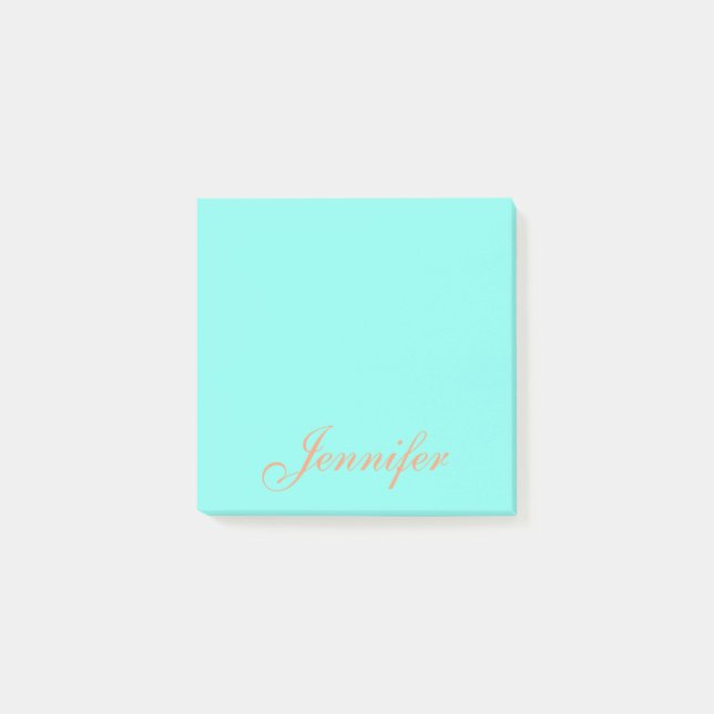 Personalized Post it Sticky Notes (Front)