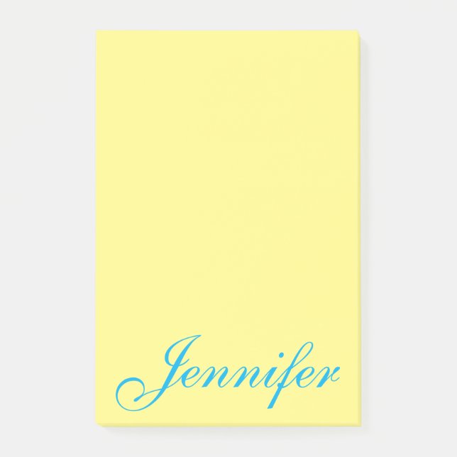 Personalized Post it Sticky Notes (Front)