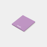 Personalized Post it Sticky Notes