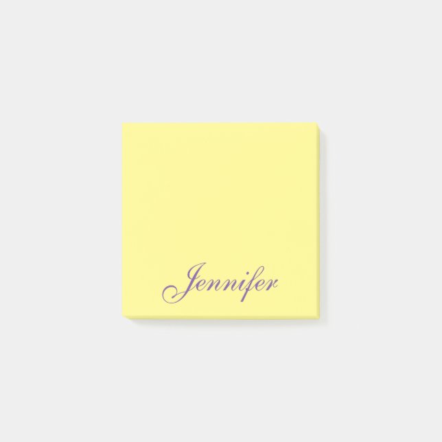 Personalized Post it Sticky Notes (Front)