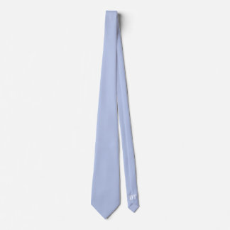 Personalized Powder Blue Wedding Groom  Tie