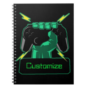 Personalized Power Gamer Notebook