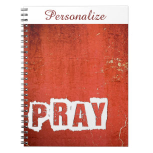 Personalized Pray Notebook