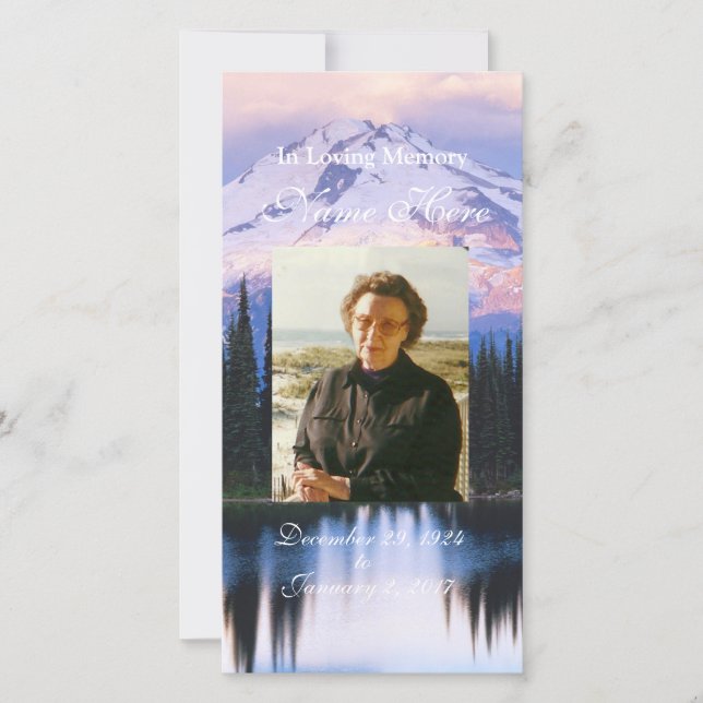 Personalized Prayer Card / Prayer Cards (Front)