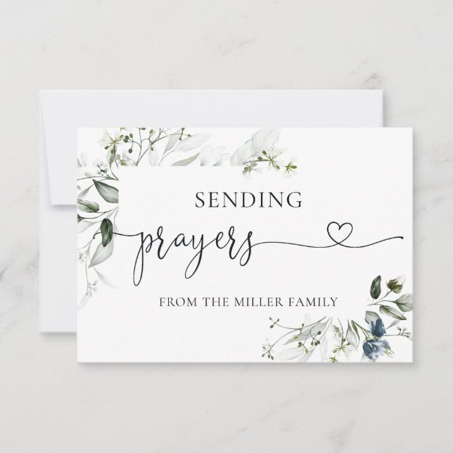Personalized Prayer Cards with Envelopes (Front)