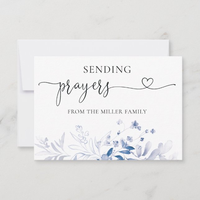 Personalized Prayer Cards with Envelopes (Front)