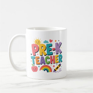 Personalized Pre-K Teacher Appreciation Gift Coffee Mug