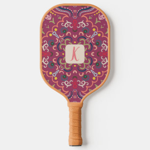 Personalized Preppy Retro Pickleball Paddle