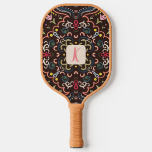 Personalized Preppy Retro Pickleball Paddle