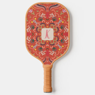 Personalized Preppy Retro Pickleball Paddle