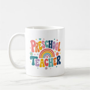 Personalized Preschool Teacher Appreciation Gift Coffee Mug