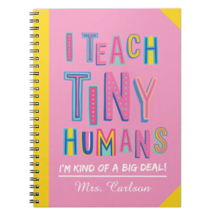 Personalized Preschool Teacher Appreciation Gifts Notebook