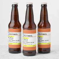 Personalized Prescription Humourous Alcohol 