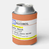 Personalized Prescription Humourous Alcohol