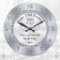 Personalized, Presents for 75th Birthday Clock