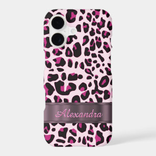Personalized pretty leopard animal print