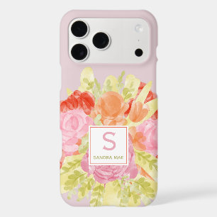 Personalized Pretty Spring Pastel Floral Art