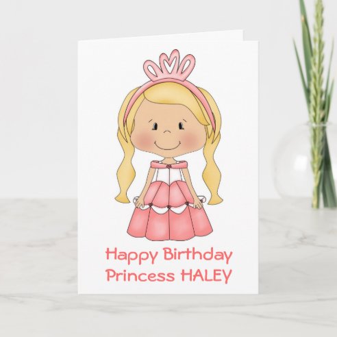 Princess Birthday Cards | Zazzle CA