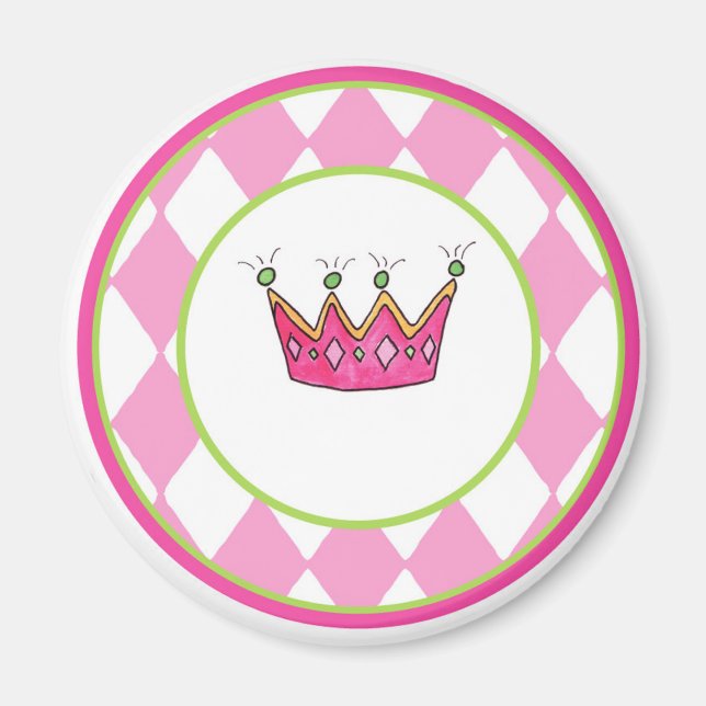 Personalized Princess Magnet (Front)