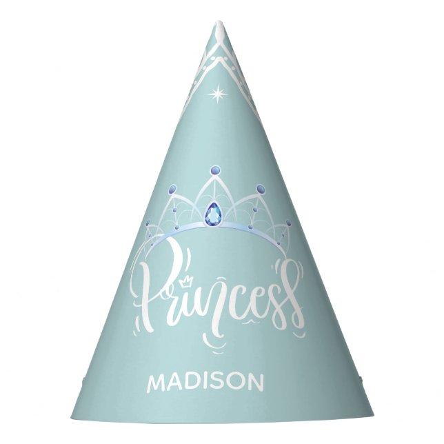 Personalized Princess Party Hat (Front)