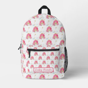 Personalized Princess Printed Backpack