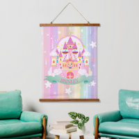 Personalized Princess Tapestry Bedroom Wall Art