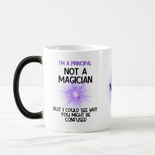 Personalized Principal Back to school funny Magic Mug