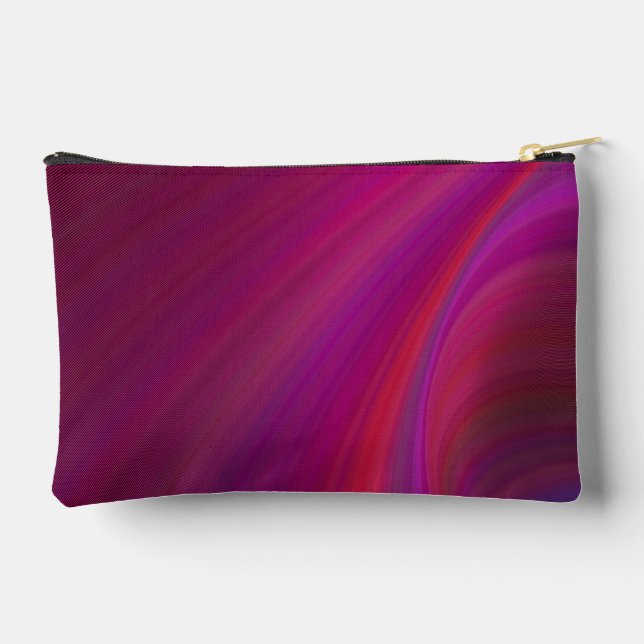 Personalized Print Cut Sew Small Accessory Pouch (Back)