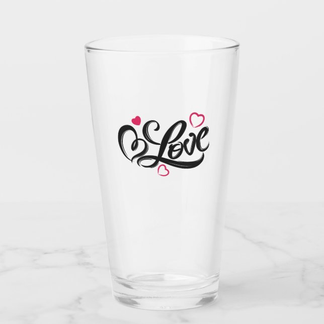 Personalized Print Glass (Front)