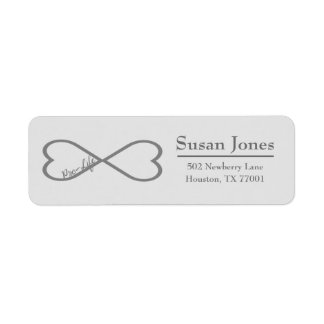 Personalized Pro Life Heart Address Labels