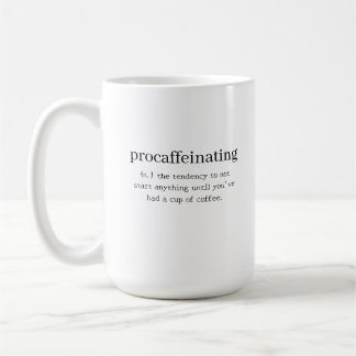 Personalized Procaffeinating Coffee Mug