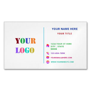 Personalized Professional Business Card Magnet
