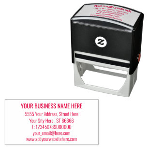 Personalized Professional Design Address Stamp 