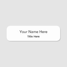 Personalized Professional Employee Classic Round