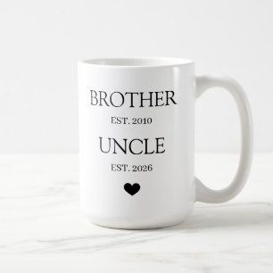 Personalized Promoted to Uncle  Coffee Mug