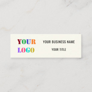 Personalized Promotional Business Card Template