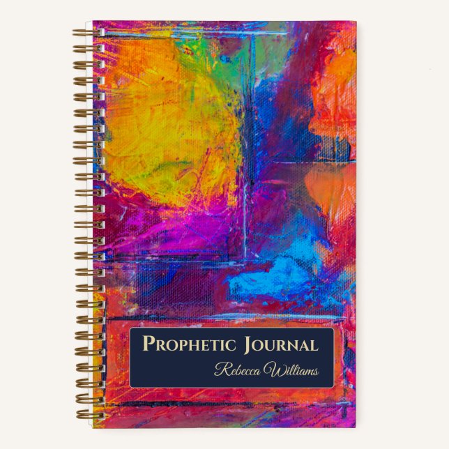 Personalized Prophetic Prayer Journal (Front)